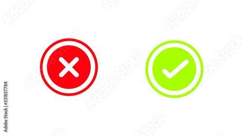 Circle symbols elements. Yes no web buttons Free Download Circle symbols elements. Yes no web buttons - GFXLoad