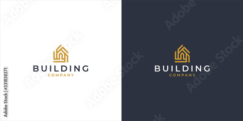 Building real estate logo design photo