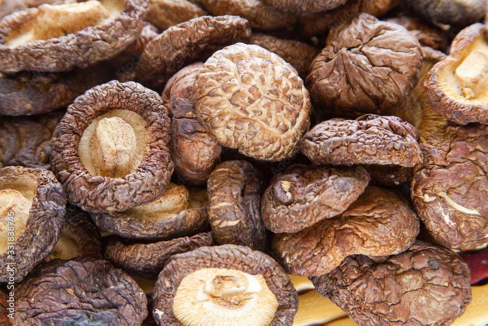 custom made wallpaper toronto digitalDried Shiitake mushroom texture Japan