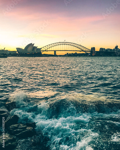 Sydney Harbour Bridge Sunset © Youie Photography