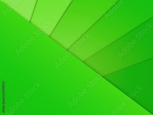 Green abstract background with straight lines.