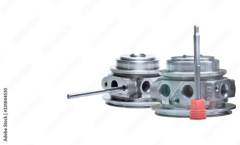 Fototapeta premium special tools cutting drill burnishing reamer endmill isolated carbide precision cut Housing bearing . Use with the machining center lathe solid and Drilling metal cast iron Aluminum metals