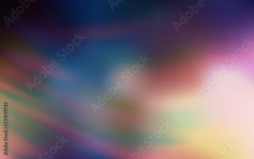 Dark Blue, Yellow vector blurred pattern. Colorful illustration in abstract style with gradient. Smart design for your work.