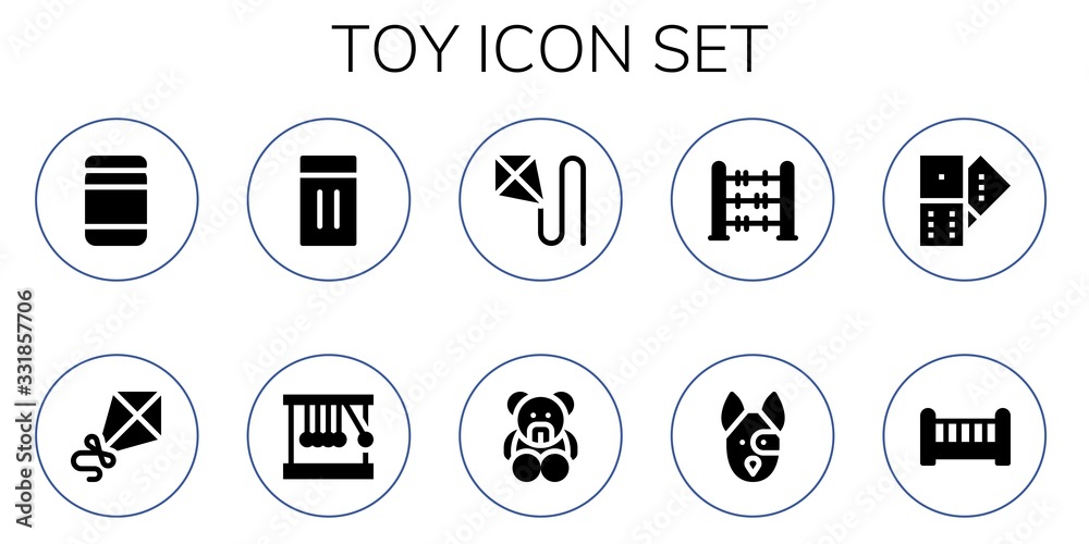 toy icon set toy icon set
