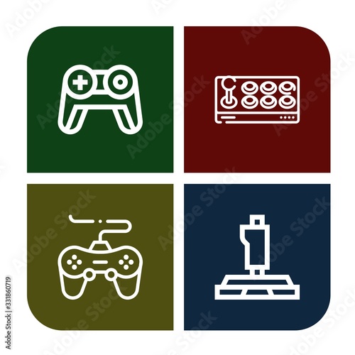Set of joypad icons