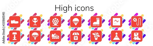 high icon set
