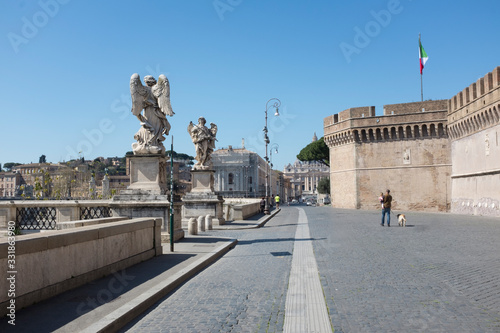 Castel Sant'Angelo without people