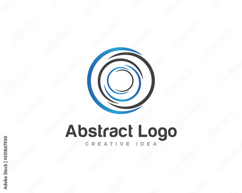 Swash Abstract Logo Design Vector Swash Abstract Logo Design Vector
