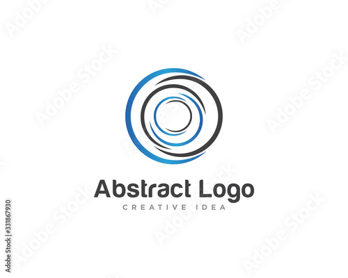 Swash Abstract Logo Design Vector