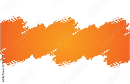 Orange background vector illustration lighting effect graphic for text and message board design infographic