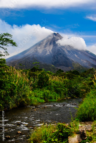 Arenal Volcano in Northwest Costa Rica.