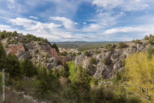 Paisaje desde el Desfiladero de La Yecla