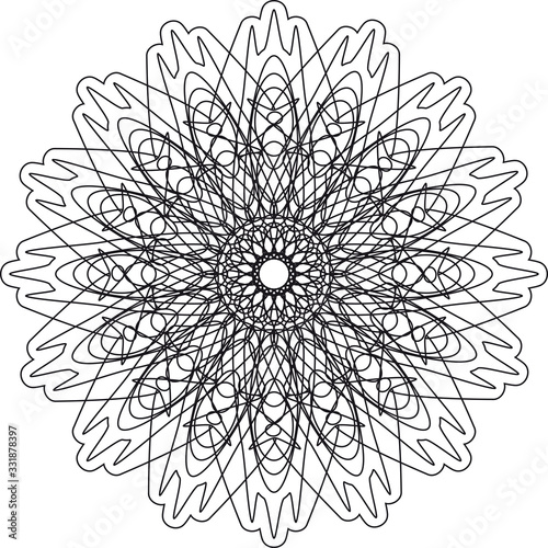 mandala da colorare