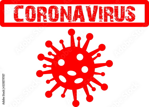 Coronavirus icon symbol