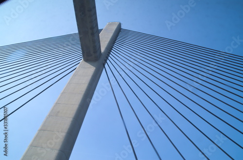 Canvas Print Tsing Ma Brücke Hong Kong