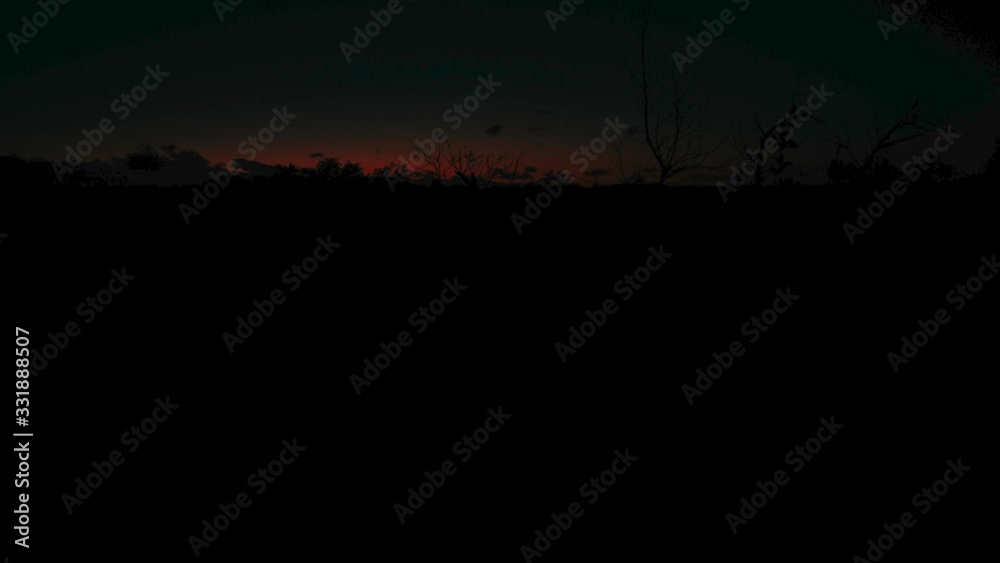 Sunrise Timelapse over a jungle Sunrise Timelapse over a jungle