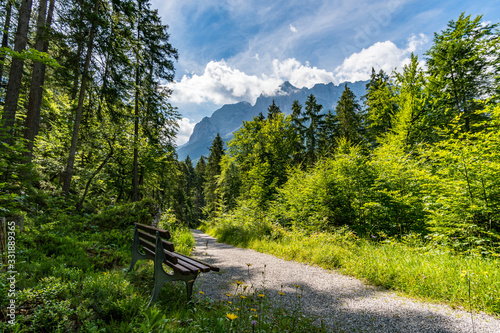 Wallpaper Mural Fantastic round hike around the beautiful Eibsee at the Tiroler Zugspitze Arena Torontodigital.ca