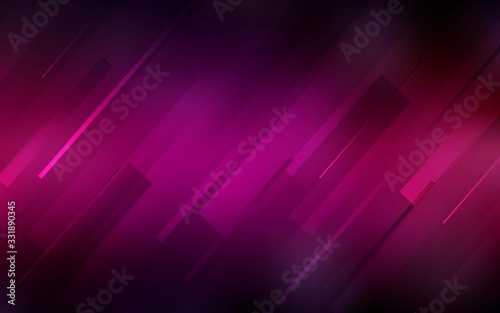Dark Pink vector texture with colored lines. Modern geometrical abstract illustration with Lines. The pattern for ad  booklets  leaflets.