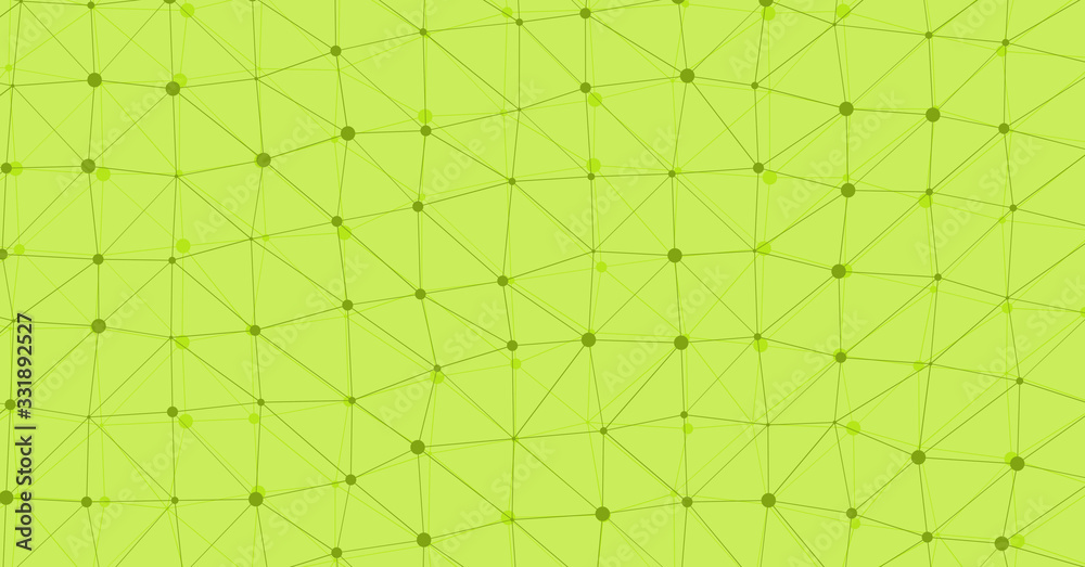 Low Polygonal Mesh computation Art background illustration