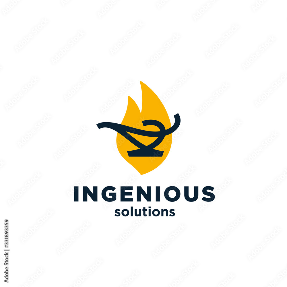 Magic Lamp Original Memorable Minimal Graphic Symbol For Your Business. Attractive Unique Graphic Mark Representing a Concept of Fulfilled Wishes, Ingenious Solutions etc. Vector Illustration. Magic Lamp Original Memorable Minimal Graphic Symbol For Your Business. Attractive Unique Graphic Mark Representing a Concept of Fulfilled Wishes, Ingenious Solutions etc. Vector Illustration.