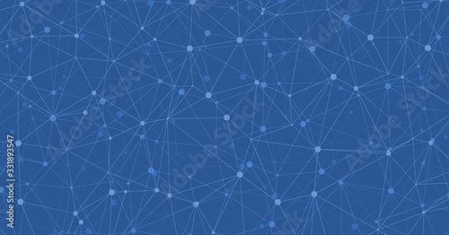 Low Polygonal Mesh computation Art background illustration