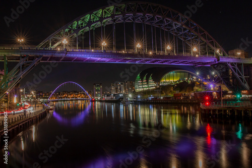 Newcastle - Tyne and Millenium Bridges