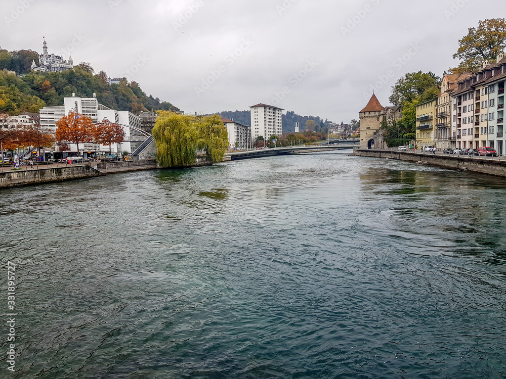 Obraz premium Walking with nature and animals