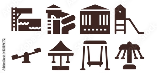 playground icon set