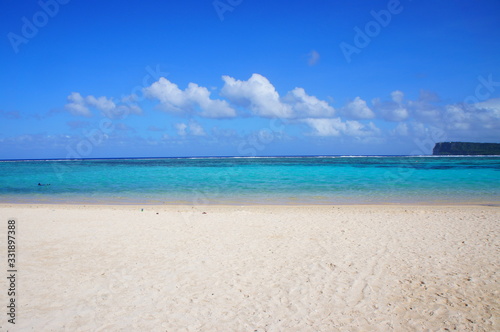 the beautiful beach in guam © Twill