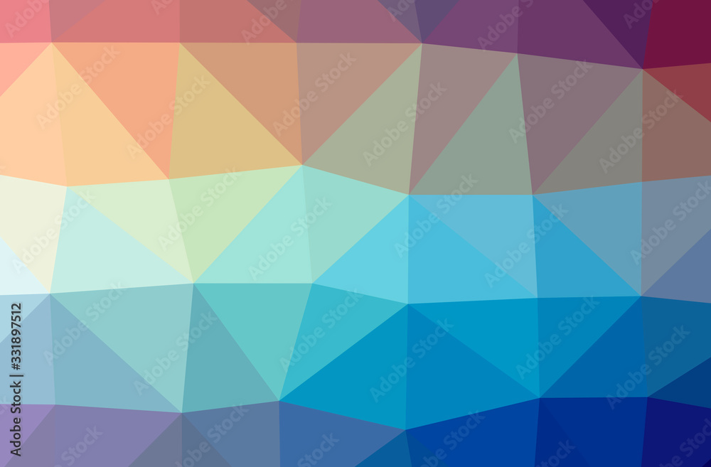 Illustration of abstract Blue, Yellow, Red And Green horizontal low poly background. Beautiful polygon design pattern. Illustration of abstract Blue, Yellow, Red And Green horizontal low poly background. Beautiful polygon design pattern.