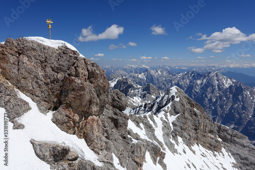 Au sommet du Zugspitze 