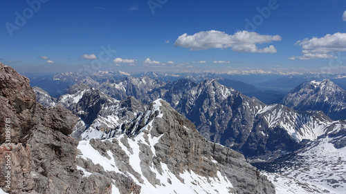 un jour d'été sur le Zugspitze  © DOMINIQUE MARIOTTI
