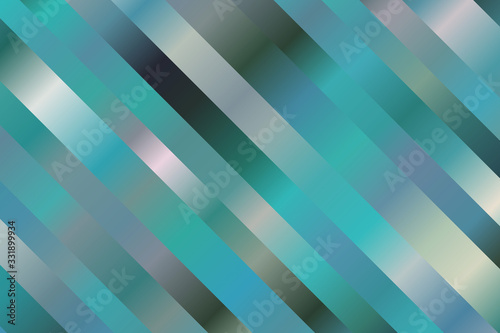 Blue, brown and yellow stripes and lines abstract vector background. Simple pattern.