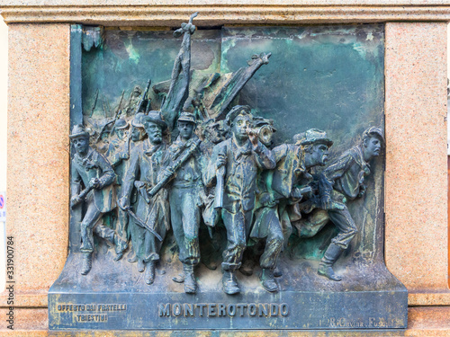 Photos Monument to the Fallen of the Battle of Mentana, fragment
