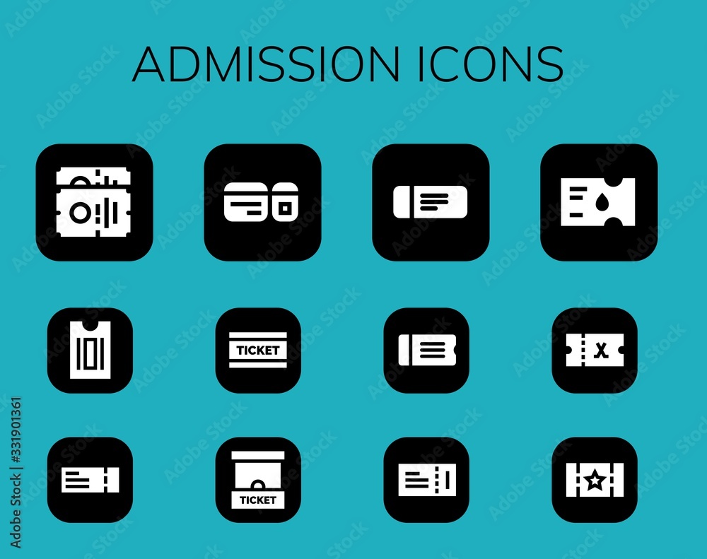 Modern Simple Set of admission Vector filled Icons Modern Simple Set of admission Vector filled Icons