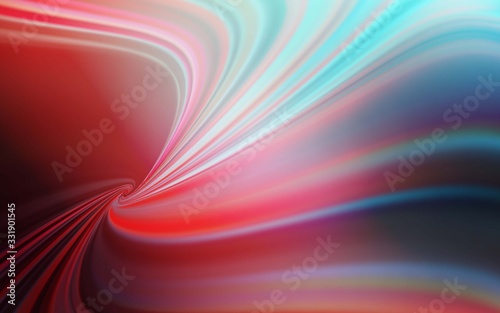 Light Blue, Red vector glossy abstract backdrop. An elegant bright illustration with gradient. Completely new design for your business.