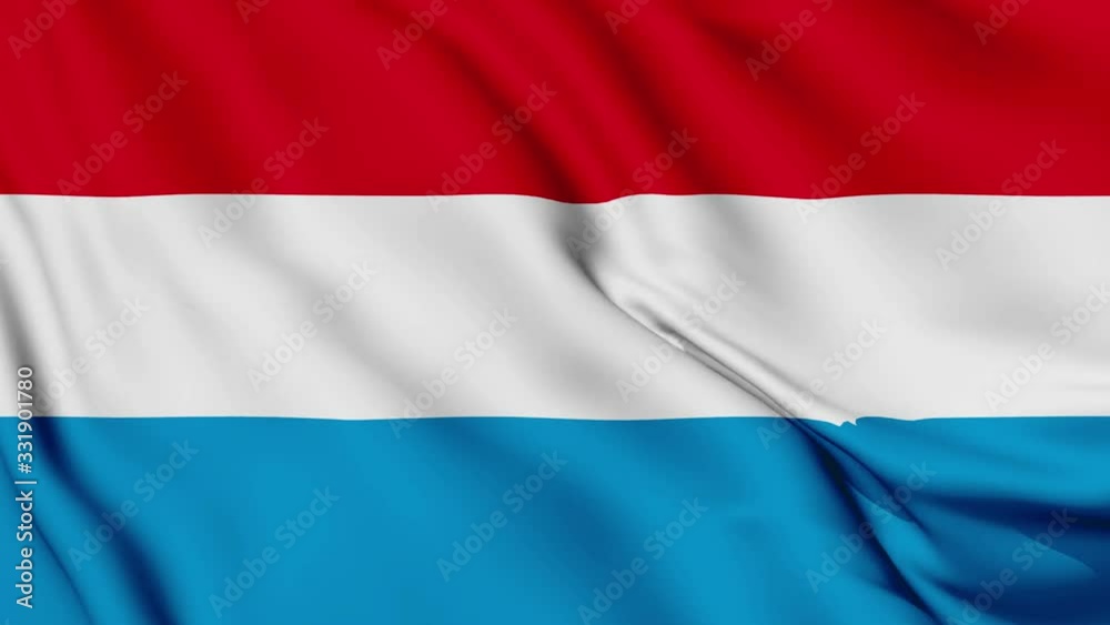 Luxembourg flag is waving 3D animation. Luxembourg flag waving in the wind. National flag of Luxembourg. flag seamless loop animation. high quality 4K resolution Luxembourg flag is waving 3D animation. Luxembourg flag waving in the wind. National flag of Luxembourg. flag seamless loop animation. high quality 4K resolution