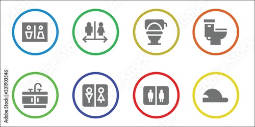 unisex icon set