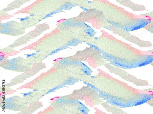 Watercolor Seamless Pattern.