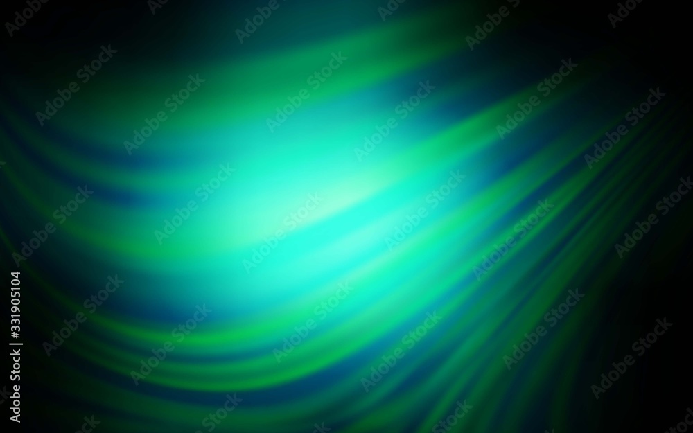 Fototapeta premium Dark Green vector abstract bright template. Creative illustration in halftone style with gradient. Background for designs.