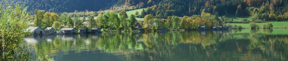 Panorama am Scliersee