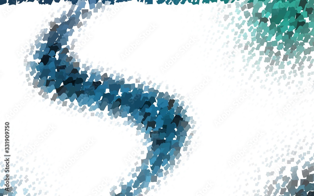 Light Blue, Green vector modern geometrical background. Abstract template. Geometric pattern in square style with gradient. Light Blue, Green vector modern geometrical background. Abstract template. Geometric pattern in square style with gradient.