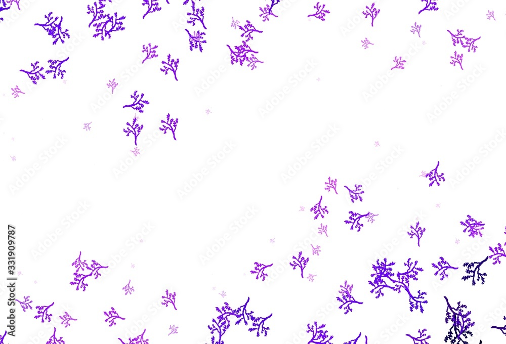 Light Purple vector elegant wallpaper with sakura. Light Purple vector elegant wallpaper with sakura.