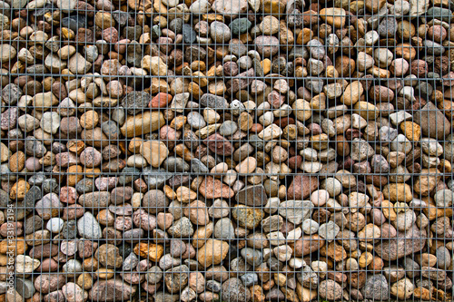 Background of stone wall texture photo