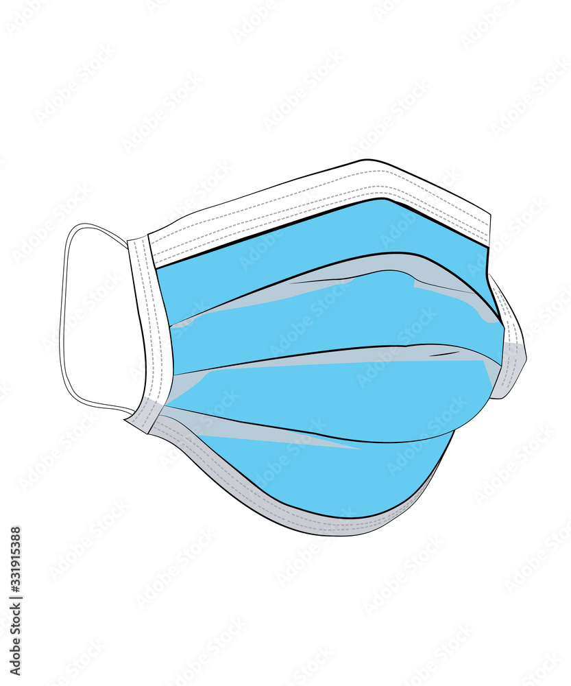 Vector Face masks can increase risk of catching coronavirus Vector Face masks can increase risk of catching coronavirus