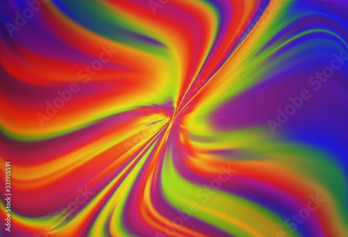 Light Blue, Yellow vector blurred shine abstract template. Modern abstract illustration with gradient. Background for a cell phone.