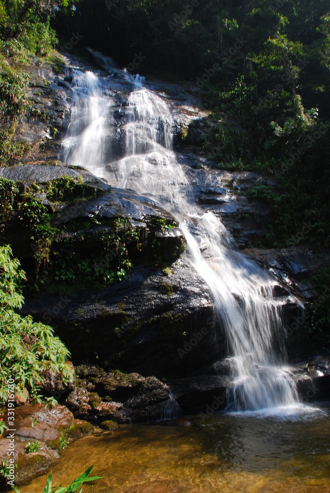 Taunay waterfall in Rio de Janeiro