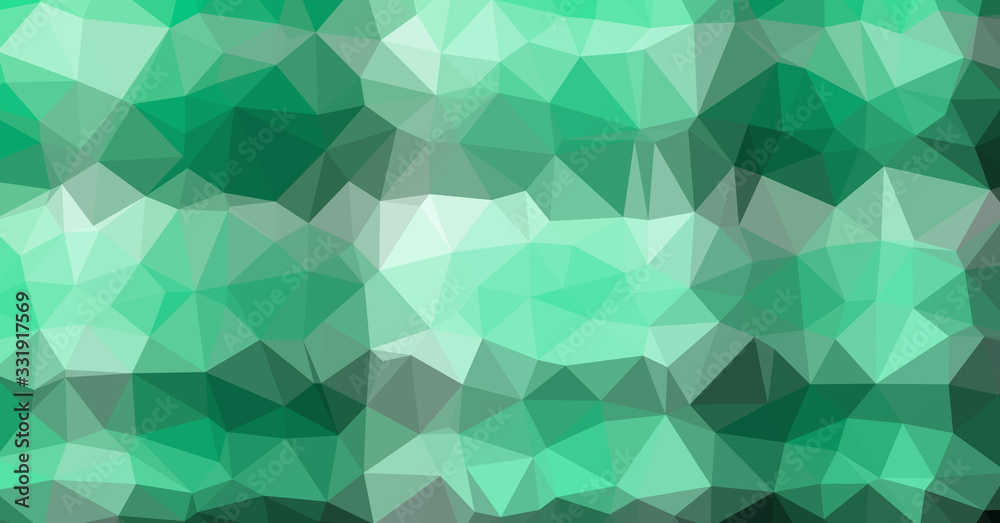 Fototapeta premium Low Polygonal Computation Art background illustration