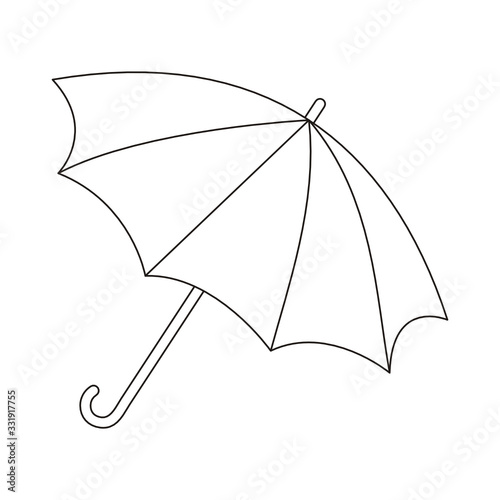 Umbrella Line Art Clip Art