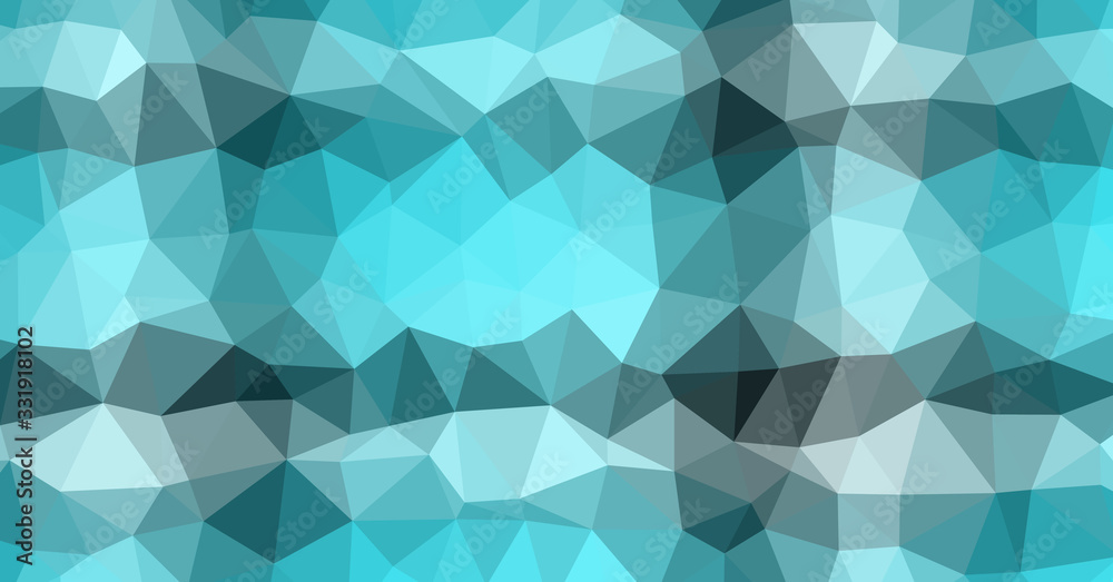 Obraz premium Low Polygonal Computation Art background illustration